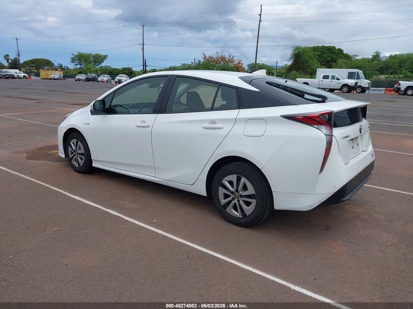 2018 Toyota Prius VIN JTDKBRFU6J3081376 IAAI salvage auction — RIGHT SIDE, Salvage Title, sold $2,850 on 2026-07-28 (photo 3)