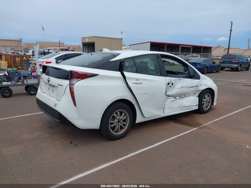 2018 Toyota Prius VIN JTDKBRFU6J3081376 IAAI salvage auction — RIGHT SIDE, Salvage Title, sold $2,850 on 2026-07-28 (photo 4)
