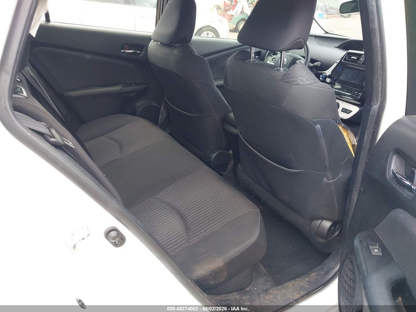 2018 Toyota Prius VIN JTDKBRFU6J3081376 IAAI salvage auction — RIGHT SIDE, Salvage Title, sold $2,850 on 2026-07-28 (photo 8)