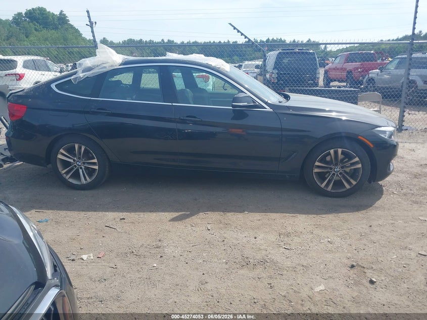 2018 BMW 3er VIN WBA8Z9C5XJG827689 IAAI salvage auction — ROOF, Salvage Title, sold $4,250 on 2026-07-17 (photo 5)