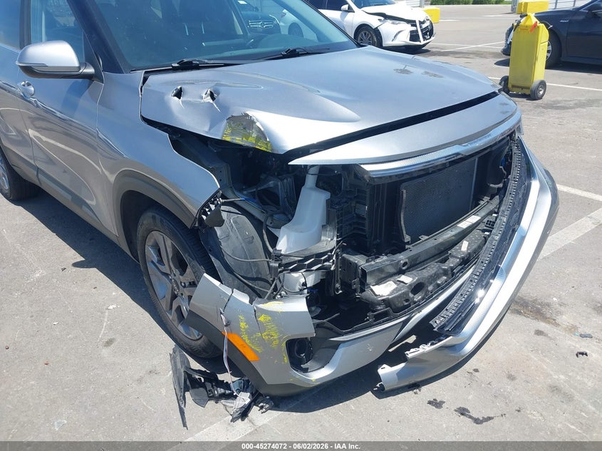 2022 Kia Seltos VIN KNDEU2AA8N7238349 IAAI salvage auction — FRONT END, Salvage Title, sold $3,450 on 2026-07-23 (photo 6)