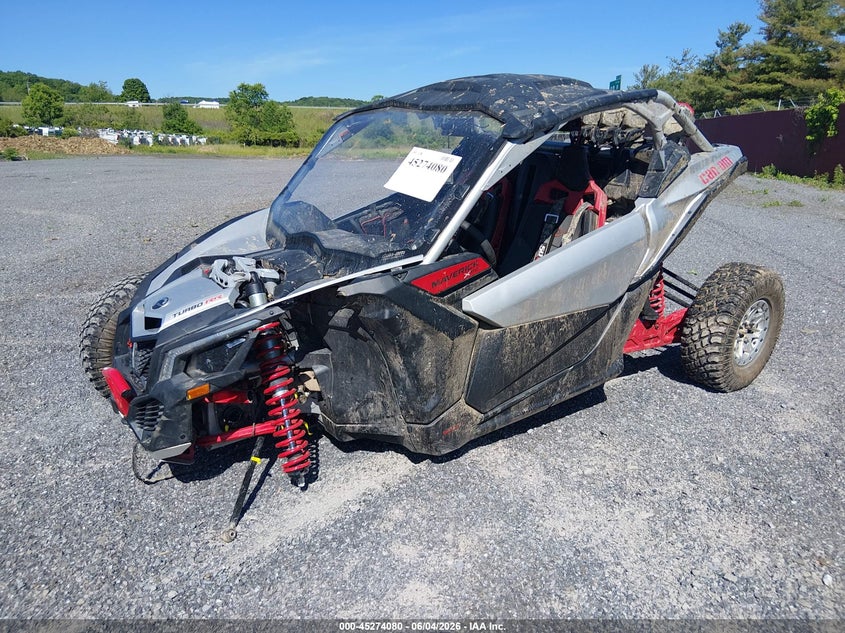 2025 Can-am/ brp Maverick VIN 3JBVWAV40SE000230 IAAI salvage auction — LEFT FRONT, Salvage (Pennsylvania), sold $16,500 on 2026-08-20 (photo 2)