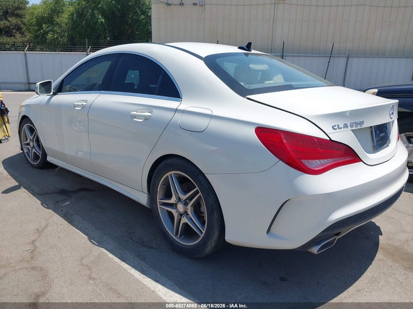 2015 Mercedes-benz Cla-klasse VIN WDDSJ4EB8FN205543 IAAI salvage auction — NORMAL WEAR, Bill Of Sale (California), sold $1,200 on 2026-07-21 (photo 3)
