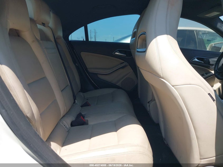 2015 Mercedes-benz Cla-klasse VIN WDDSJ4EB8FN205543 IAAI salvage auction — NORMAL WEAR, Bill Of Sale (California), sold $1,200 on 2026-07-21 (photo 8)