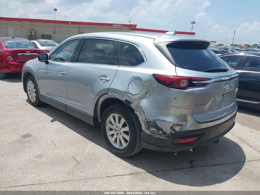 2016 Mazda Cx-9 VIN JM3TCACY7G0124229 IAAI salvage auction — NORMAL WEAR, Original (Texas), sold $3,150 on 2026-07-06 (photo 3)