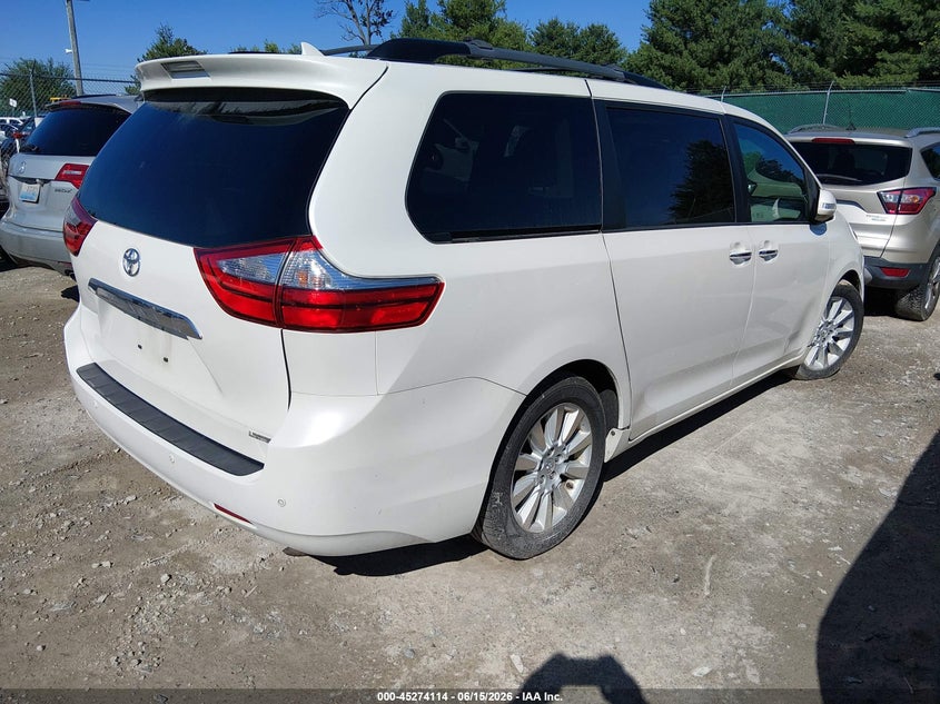 2015 Toyota Sienna VIN 5TDYK3DC4FS571080 IAAI salvage auction — NORMAL WEAR, Original (Kentucky), sold $2,500 on 2026-07-27 (photo 4)