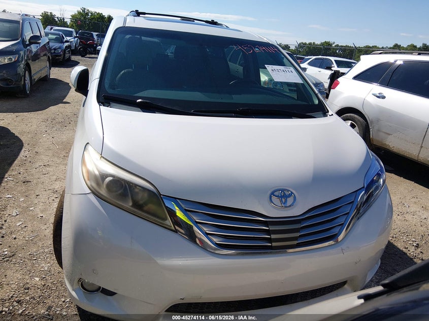 2015 Toyota Sienna VIN 5TDYK3DC4FS571080 IAAI salvage auction — NORMAL WEAR, Original (Kentucky), sold $2,500 on 2026-07-27 (photo 6)