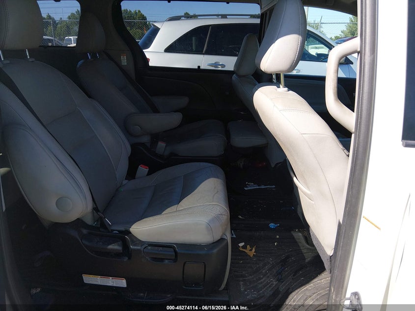2015 Toyota Sienna VIN 5TDYK3DC4FS571080 IAAI salvage auction — NORMAL WEAR, Original (Kentucky), sold $2,500 on 2026-07-27 (photo 8)