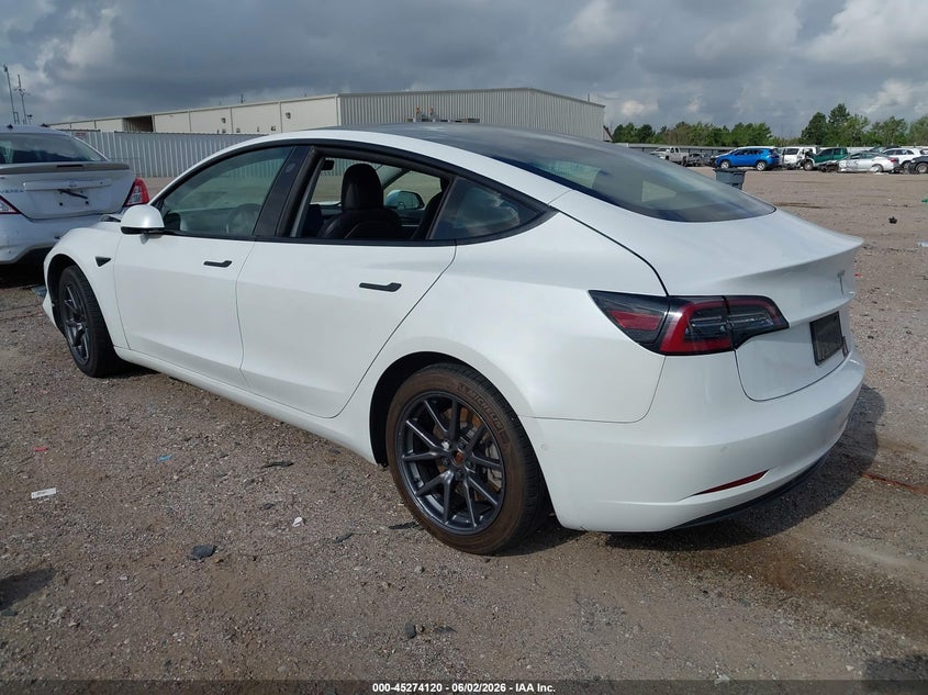 2021 Tesla Model 3 VIN 5YJ3E1EA3MF982152 IAAI salvage auction — FRONT END, Original (Texas), sold $6,650 on 2026-07-16 (photo 3)
