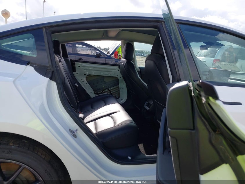 2021 Tesla Model 3 VIN 5YJ3E1EA3MF982152 IAAI salvage auction — FRONT END, Original (Texas), sold $6,650 on 2026-07-16 (photo 8)