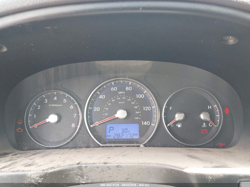 2011 Hyundai Santa fe VIN 5XYZG3AB4BG024397 IAAI salvage auction — NORMAL WEAR, Clear (Texas), sold $675 on 2026-07-30 (photo 7)