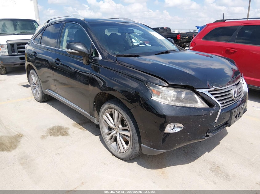 2015 Lexus Rx VIN 2T2ZK1BA0FC184430 IAAI salvage auction — FRONT END, Salvage (Texas), sold $7,850 on 2026-08-03 (photo 1)