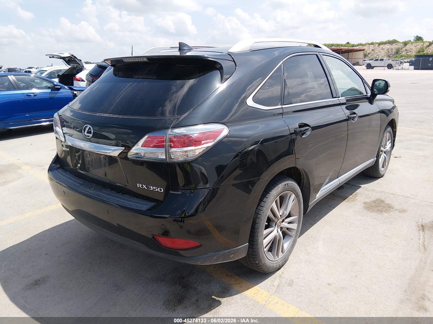 2015 Lexus Rx VIN 2T2ZK1BA0FC184430 IAAI salvage auction — FRONT END, Salvage (Texas), sold $7,850 on 2026-08-03 (photo 4)