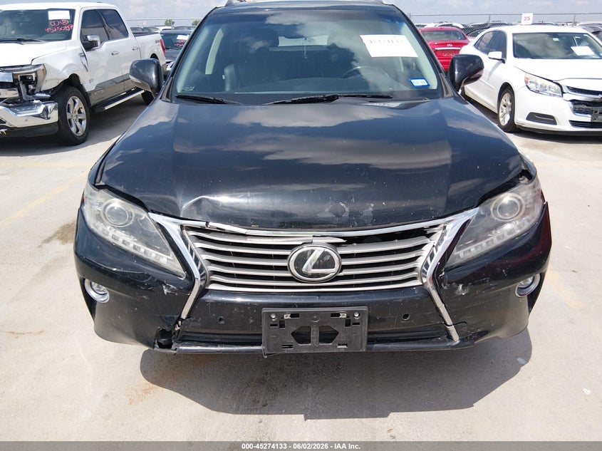2015 Lexus Rx VIN 2T2ZK1BA0FC184430 IAAI salvage auction — FRONT END, Salvage (Texas), sold $7,850 on 2026-08-03 (photo 6)
