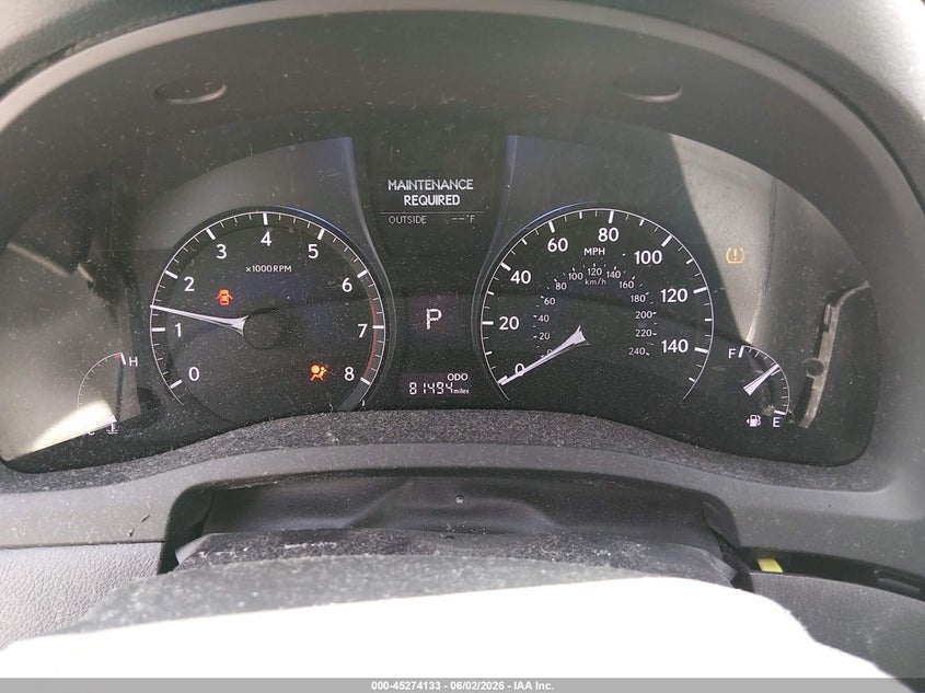 2015 Lexus Rx VIN 2T2ZK1BA0FC184430 IAAI salvage auction — FRONT END, Salvage (Texas), sold $7,850 on 2026-08-03 (photo 7)