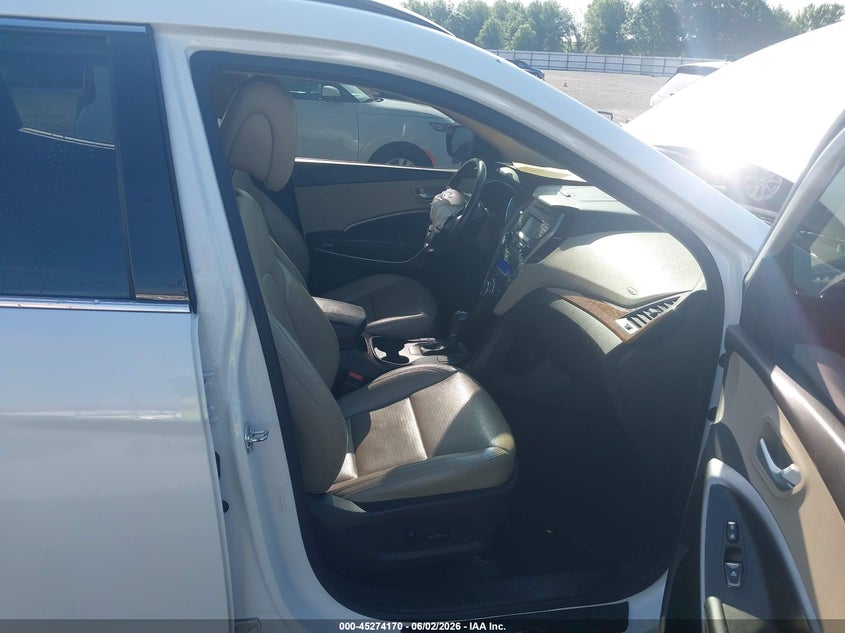 2015 Hyundai Santa fe VIN 5XYZU3LB1FG295218 IAAI salvage auction — FRONT END, Clear (Arkansas), sold $1,450 on 2026-07-29 (photo 5)