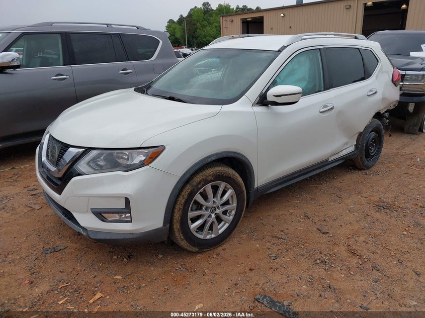 2017 Nissan Rogue VIN KNMAT2MT8HP595954 IAAI salvage auction — SIDE, Salvage (North Carolina), sold $1,150 on 2026-07-27 (photo 2)