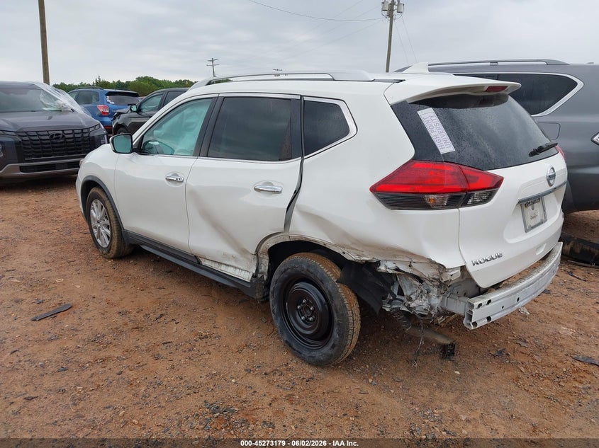 2017 Nissan Rogue VIN KNMAT2MT8HP595954 IAAI salvage auction — SIDE, Salvage (North Carolina), sold $1,150 on 2026-07-27 (photo 3)
