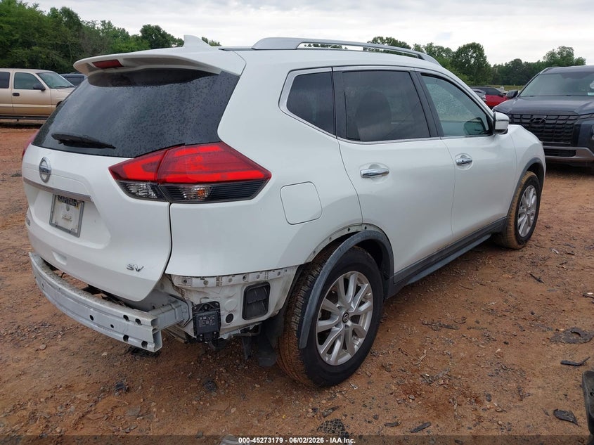 2017 Nissan Rogue VIN KNMAT2MT8HP595954 IAAI salvage auction — SIDE, Salvage (North Carolina), sold $1,150 on 2026-07-27 (photo 4)