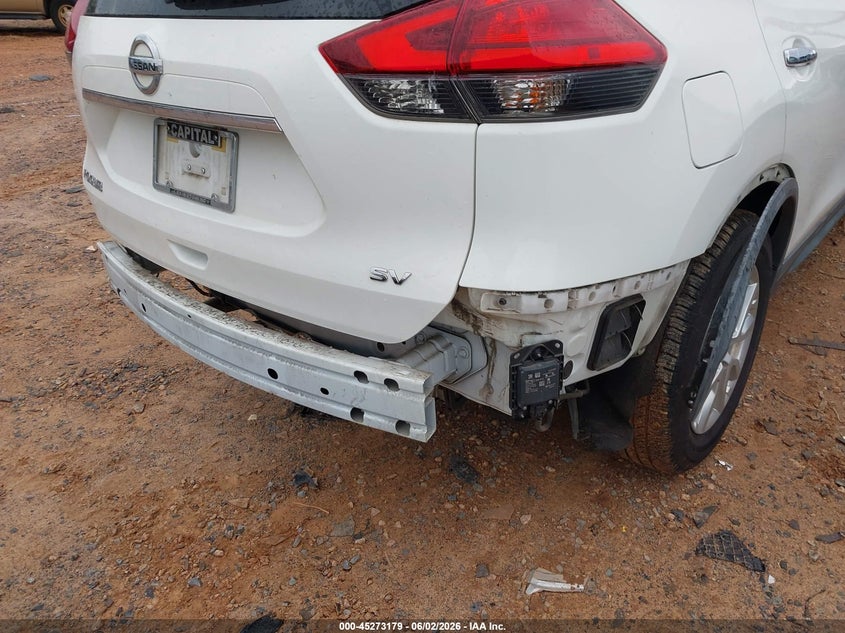 2017 Nissan Rogue VIN KNMAT2MT8HP595954 IAAI salvage auction — SIDE, Salvage (North Carolina), sold $1,150 on 2026-07-27 (photo 6)
