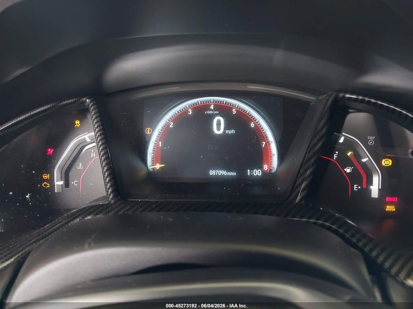 2018 Honda Civic type r VIN SHHFK8G78JU202480 IAAI salvage auction — ALL OVER, Salvage Title, sold $25 on 2026-08-01 (photo 7)