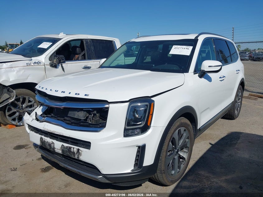 2020 Kia Telluride VIN 5XYP64HC1LG014734 IAAI salvage auction — FRONT END, Salvage Title, sold $5,850 on 2026-07-14 (photo 2)