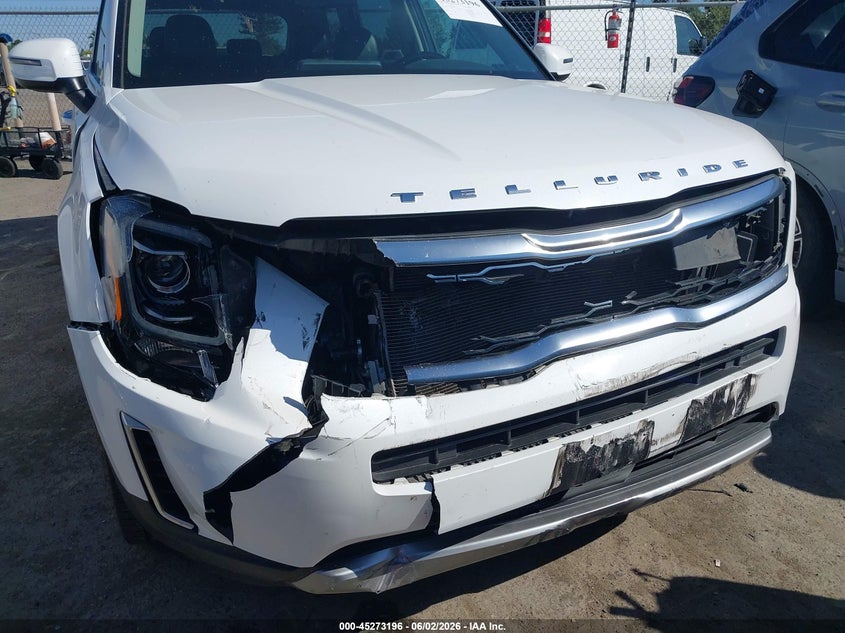 2020 Kia Telluride VIN 5XYP64HC1LG014734 IAAI salvage auction — FRONT END, Salvage Title, sold $5,850 on 2026-07-14 (photo 6)