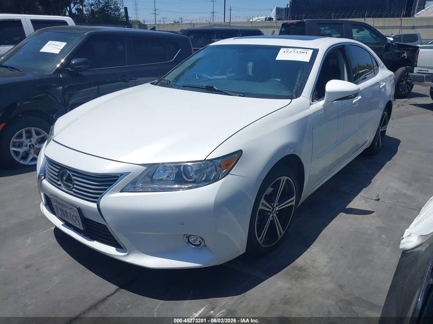 2015 Lexus ES VIN JTHBK1GG9F2174625 IAAI salvage auction — RIGHT SIDE, Salvage Title, sold $3,050 on 2026-07-08 (photo 2)