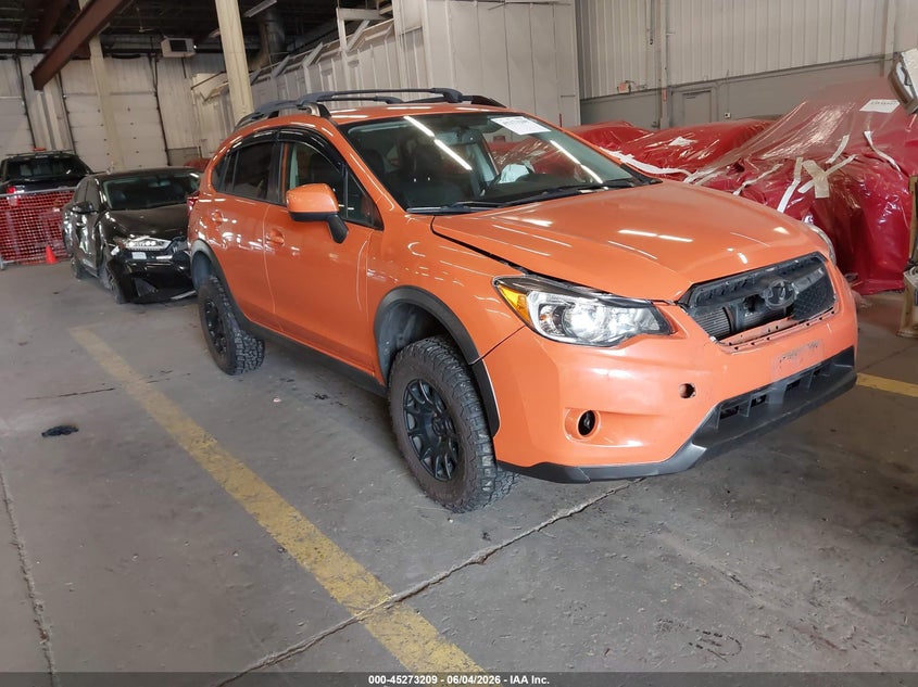 2014 Subaru Xv VIN JF2GPAGC7E8300709 IAAI salvage auction — FRONT END, Salvage Title, sold $875 on 2026-07-16 (photo 1)