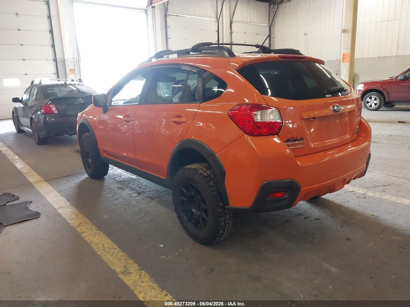 2014 Subaru Xv VIN JF2GPAGC7E8300709 IAAI salvage auction — FRONT END, Salvage Title, sold $875 on 2026-07-16 (photo 3)
