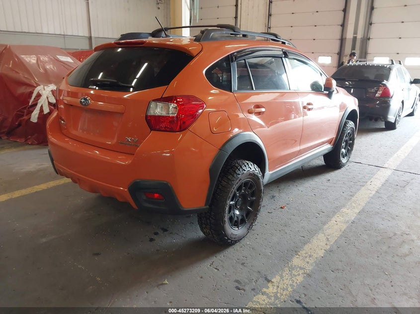 2014 Subaru Xv VIN JF2GPAGC7E8300709 IAAI salvage auction — FRONT END, Salvage Title, sold $875 on 2026-07-16 (photo 4)
