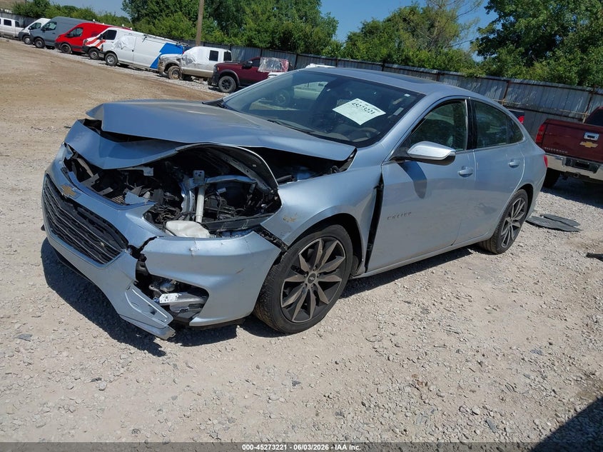 2017 Chevrolet Malibu VIN 1G1ZE5ST4HF179819 IAAI salvage auction — FRONT END, Salvage Title, sold $550 on 2026-07-12 (photo 2)