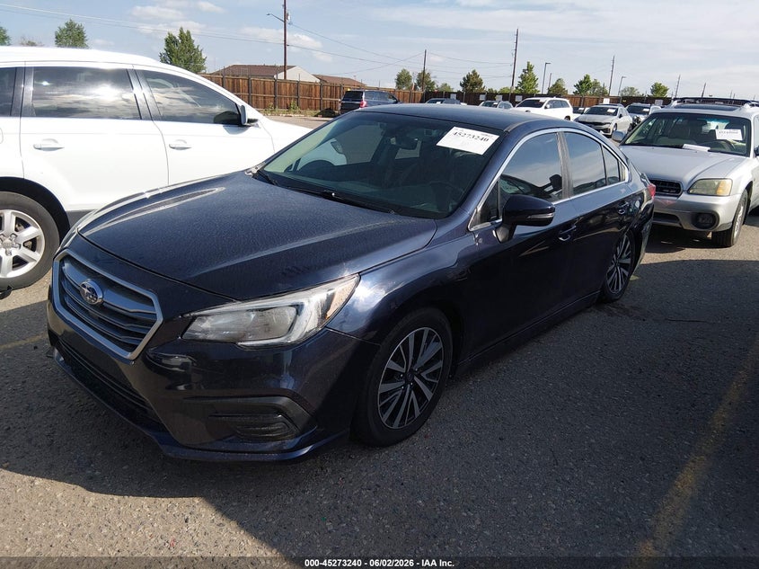 2018 Subaru LEGACY VIN 4S3BNAF6XJ3045779 IAAI salvage auction — FRONT & REAR, Wait Title, sold $2,500 on 2026-09-12 (photo 2)