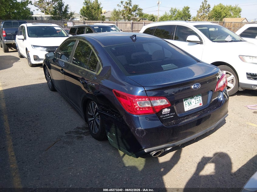2018 Subaru LEGACY VIN 4S3BNAF6XJ3045779 IAAI salvage auction — FRONT & REAR, Wait Title, sold $2,500 on 2026-09-12 (photo 3)
