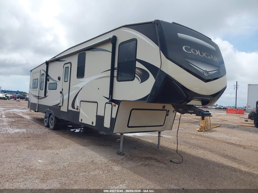 2019 Keystone Cougar VIN 4YDF36624K2509641 IAAI salvage auction — ELECTRICAL, Salvage (Texas), sold $7,050 on 2026-08-04 (photo 1)