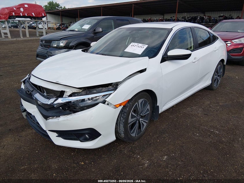 2018 Honda Civic VIN JHMFC1F72JX028904 IAAI salvage auction — FRONT END, Salvage Title, sold $4,650 on 2026-07-19 (photo 2)