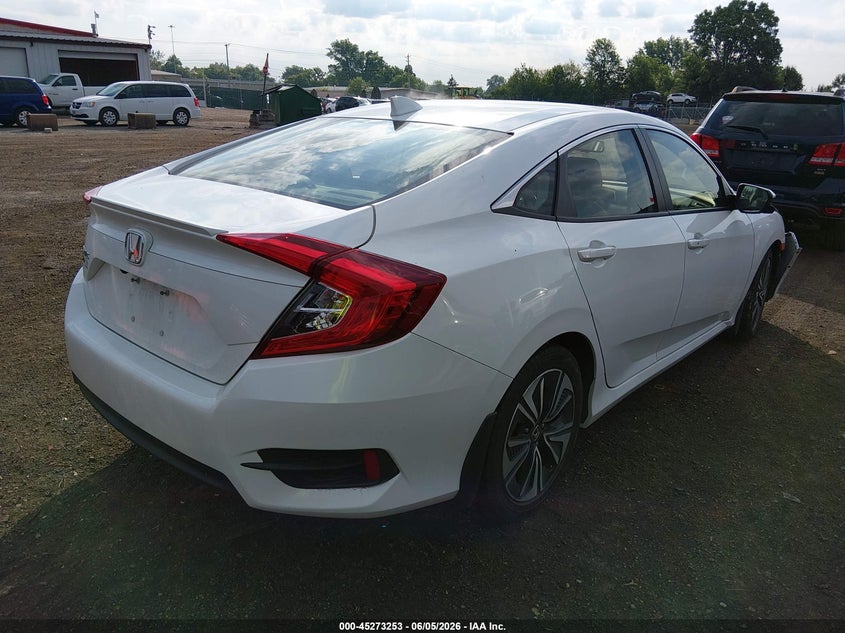2018 Honda Civic VIN JHMFC1F72JX028904 IAAI salvage auction — FRONT END, Salvage Title, sold $4,650 on 2026-07-19 (photo 4)