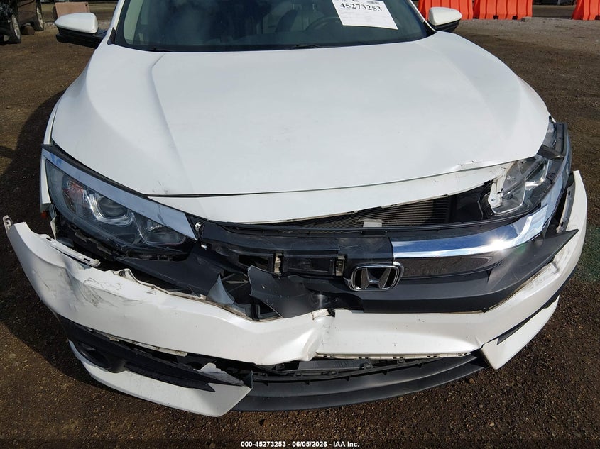 2018 Honda Civic VIN JHMFC1F72JX028904 IAAI salvage auction — FRONT END, Salvage Title, sold $4,650 on 2026-07-19 (photo 6)