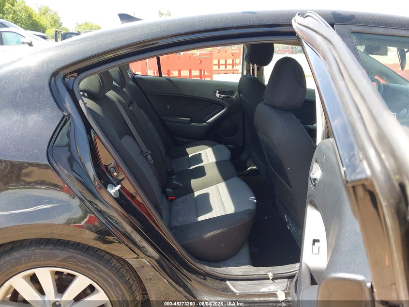 2014 Kia Forte VIN KNAFX4A88E5206272 IAAI salvage auction — LEFT SIDE, Salvage Title, sold $625 on 2026-07-29 (photo 8)