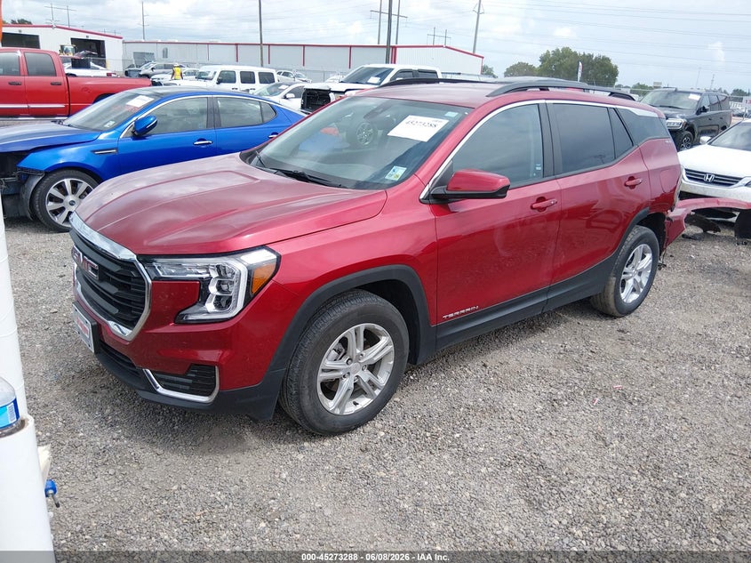 2023 Gmc Terrain VIN 3GKALMEG9PL269981 IAAI salvage auction — REAR END, Salvage Title, sold $9,900 on 2026-07-29 (photo 2)