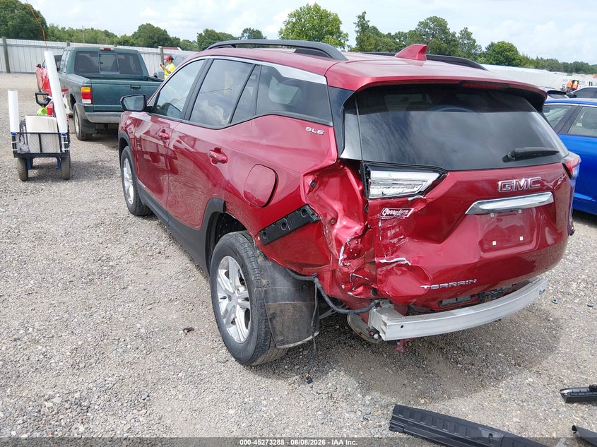2023 Gmc Terrain VIN 3GKALMEG9PL269981 IAAI salvage auction — REAR END, Salvage Title, sold $9,900 on 2026-07-29 (photo 3)