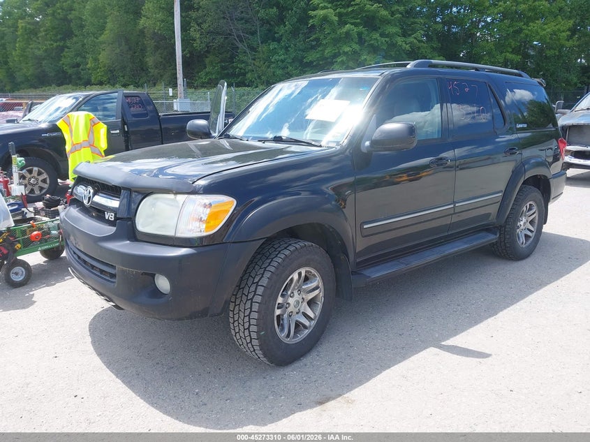 2005 Toyota Sequoia VIN 5TDBT48A65S251095 IAAI salvage auction — NORMAL WEAR, Original (Maine), sold $850 on 2026-07-13 (photo 2)