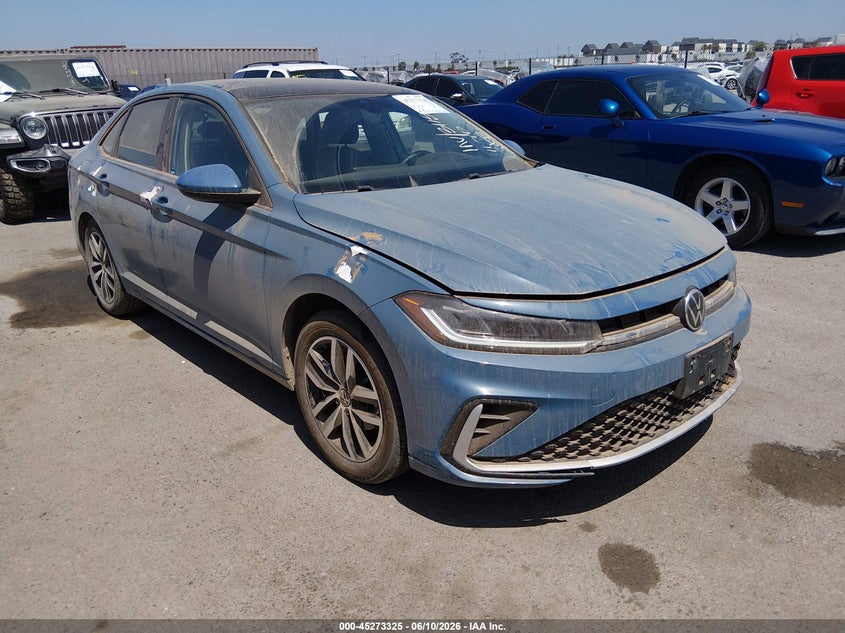 2025 Volkswagen Jetta VIN 3VW7X7BU7SM055738 — IAAI salvage auction photo