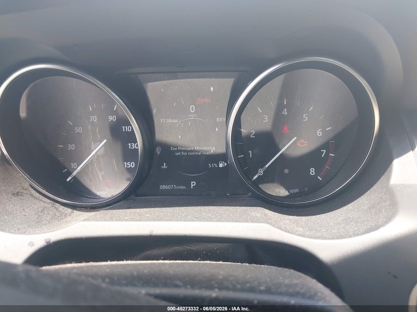 2018 Land rover Range rover evoque VIN SALVP2RX5JH298683 IAAI salvage auction — FRONT END, Salvage Title, sold $3,050 on 2026-07-31 (photo 7)