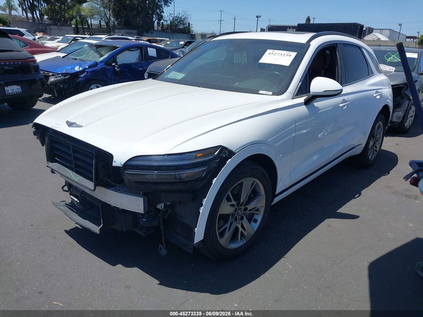2022 Genesis Gv70 VIN KMUMCDTC9NU033890 IAAI salvage auction — FRONT END, Salvage Title, sold $15,200 on 2026-07-15 (photo 2)