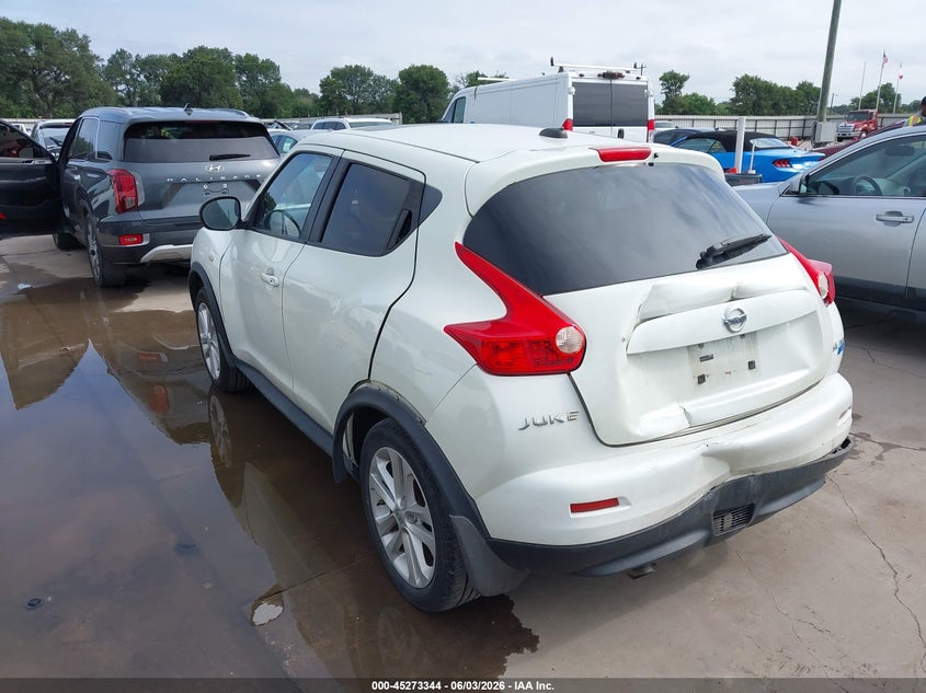 2012 Nissan Juke VIN JN8AF5MV3CT107234 IAAI salvage auction — REAR END, Salvage Title, sold $875 on 2026-07-14 (photo 3)