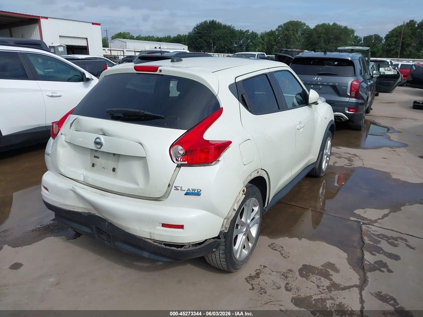2012 Nissan Juke VIN JN8AF5MV3CT107234 IAAI salvage auction — REAR END, Salvage Title, sold $875 on 2026-07-14 (photo 4)