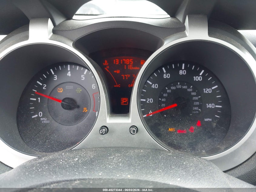 2012 Nissan Juke VIN JN8AF5MV3CT107234 IAAI salvage auction — REAR END, Salvage Title, sold $875 on 2026-07-14 (photo 7)