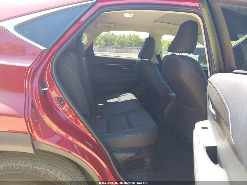 2017 Lexus Nx VIN JTJYARBZ5H2083518 IAAI salvage auction — FRONT END, Clear (Tennessee), sold $5,700 on 2026-07-29 (photo 8)