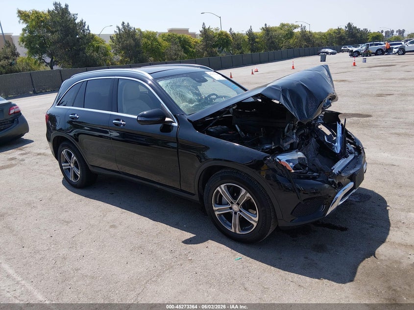 2016 Mercedes-benz Glc VIN WDC0G4JBXGF007137 IAAI salvage auction — FRONT END, Salvage Title, sold $2,125 on 2026-07-27 (photo 1)